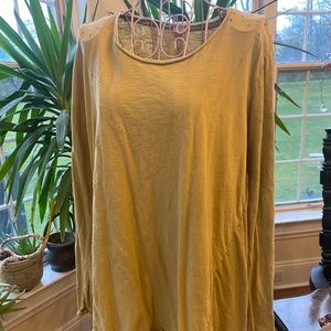 Magnolia Pearl 🌺 LS Top Marigold OSFM